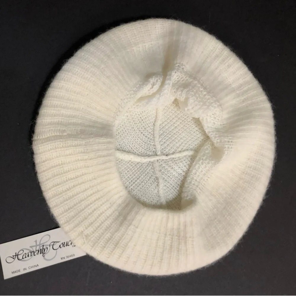 Vintage Wool Blend Beret Hat NWT